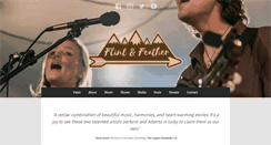 Desktop Screenshot of flintandfeather.com